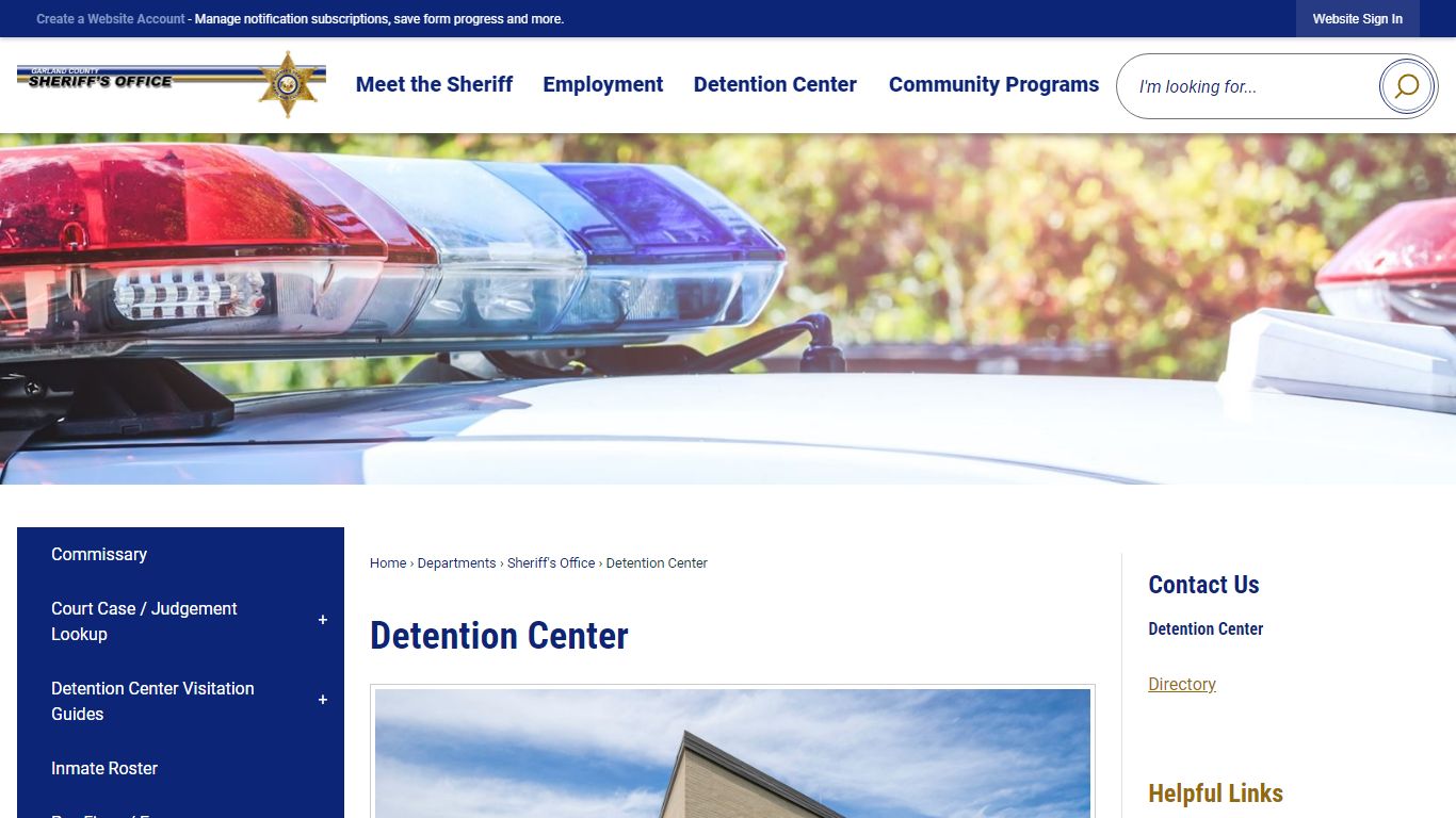 Detention Center | Garland County, AR